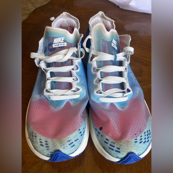 Nike Zoom Fly SP Running Shoes Women’s 8 Indigo Fog Racing Sneakers - Picture 2 of 8